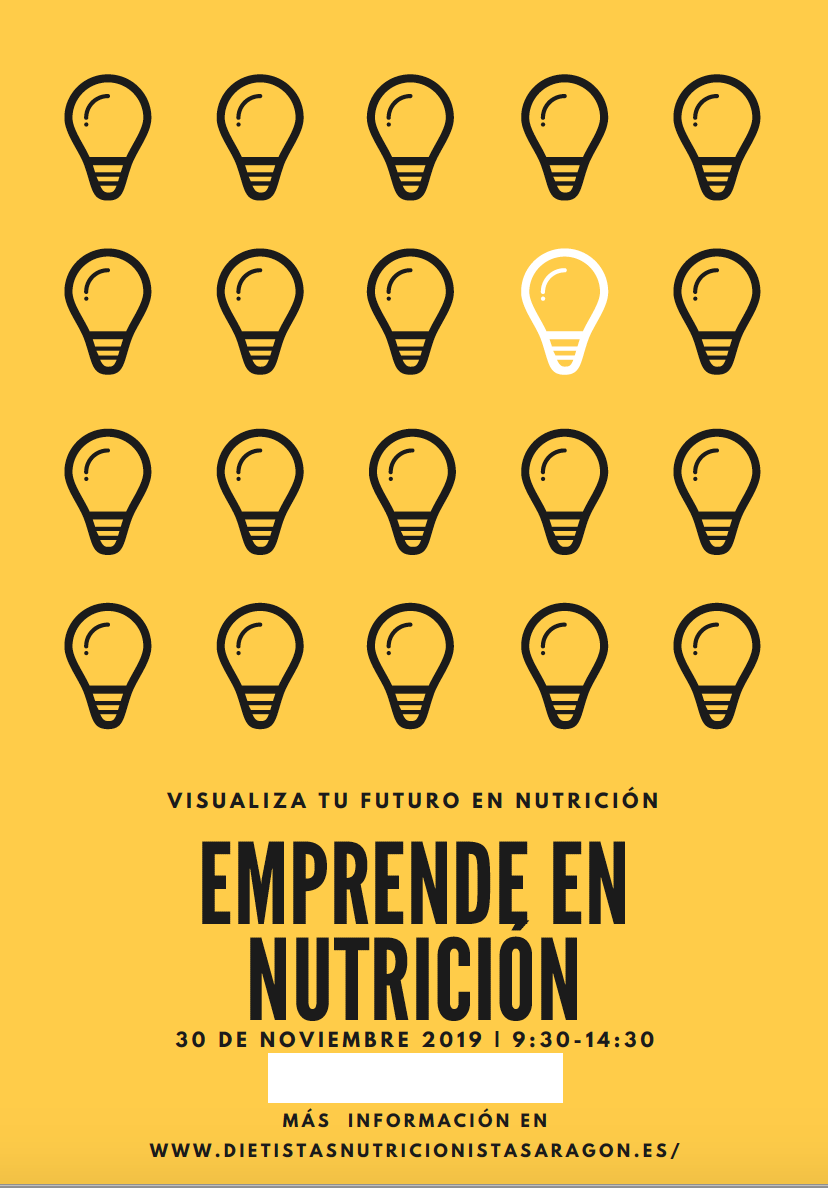 Hasta el 14 de octubre, inscripción reducida CURSO: Emprende en Nutrición