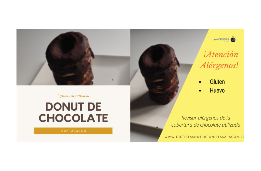 Donut de chocolate