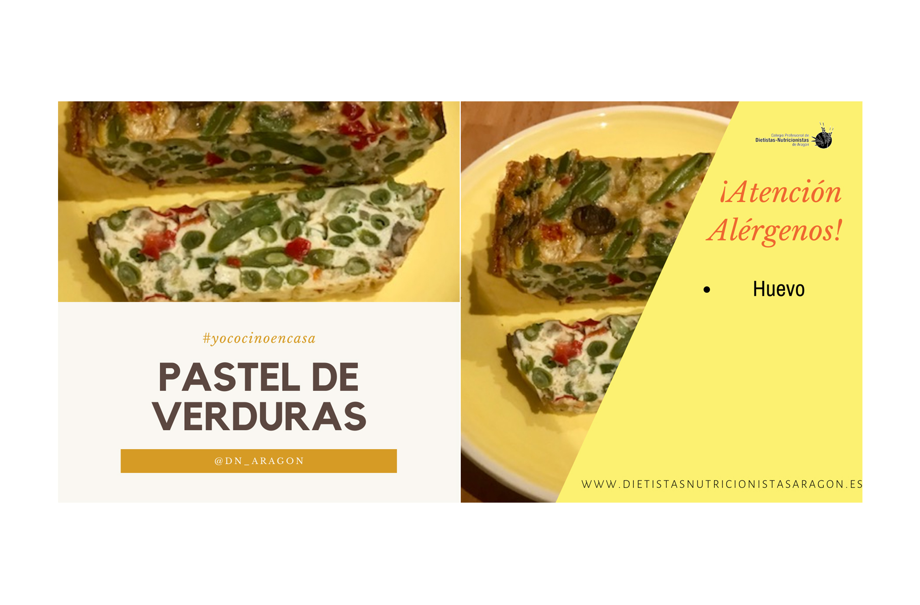 Pastel de verduras